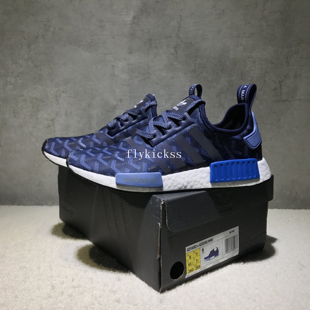 LVS X Adidas NMD R1 PK Blue Real Boost